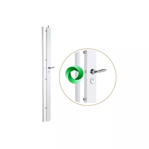 Serrure carénée 6 points